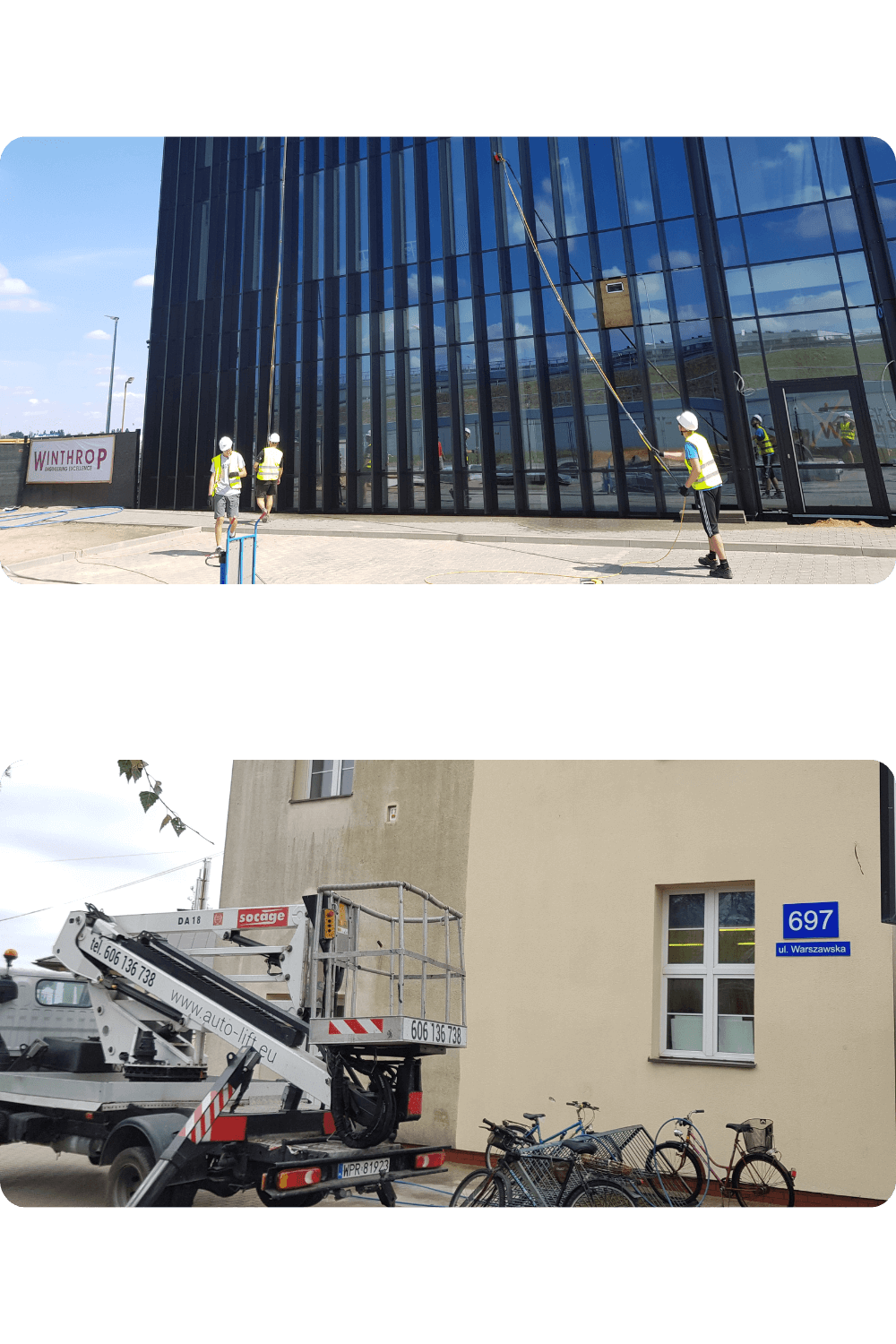 Mycie elewacji w Warszawie